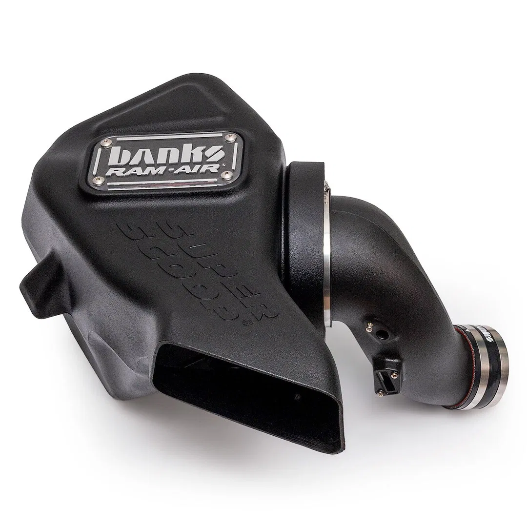 42279 – BANKS Cold Air Intake, Black Tube Big-Ass™ Oiled Filter With Air Box